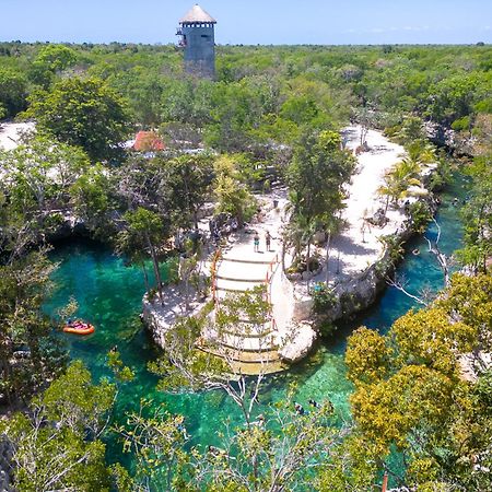 Hotel Casa Tortuga Tulum - Cenotes Park Inclusive Exterior photo Cenote