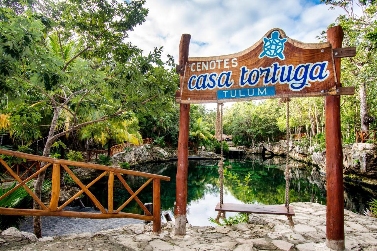 Hotel Casa Tortuga Tulum - Cenotes Park Inclusive Exterior photo