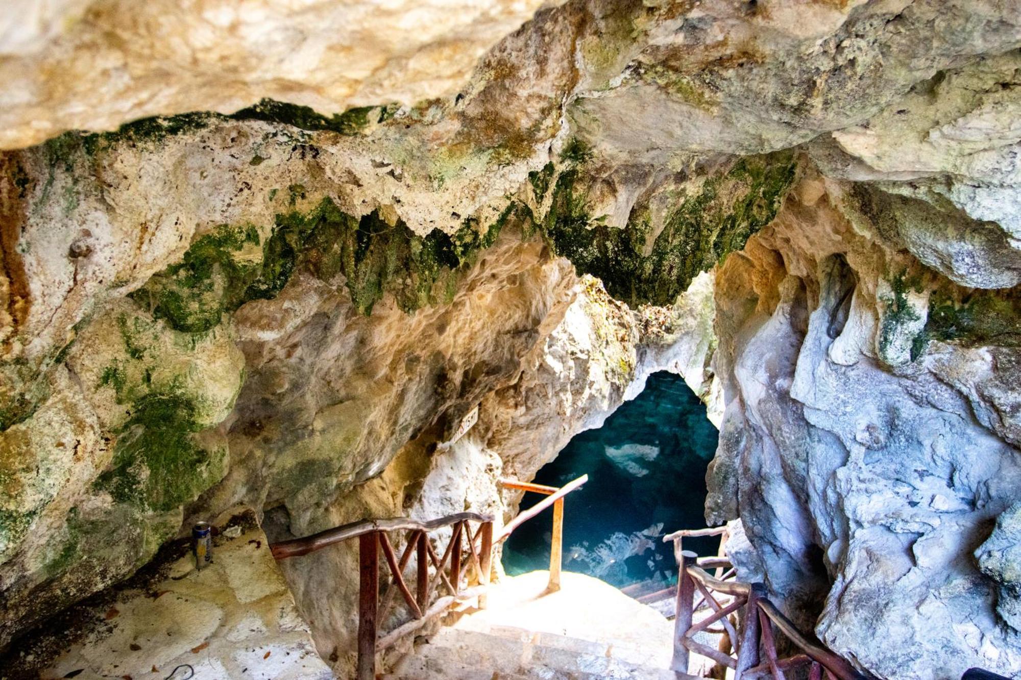 Hotel Casa Tortuga Tulum - Cenotes Park Inclusive Exterior photo Entrance to Cenote