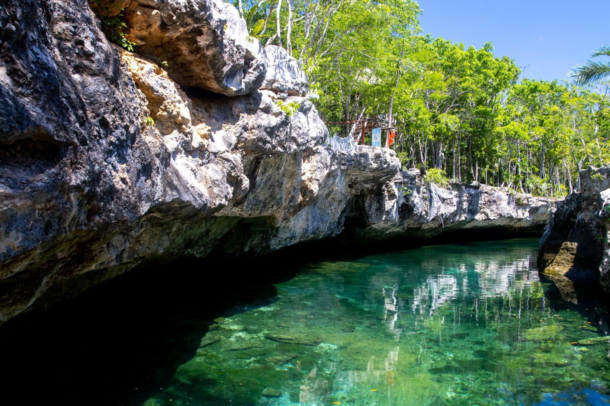 Hotel Casa Tortuga Tulum - Cenotes Park Inclusive Exterior photo Cenote