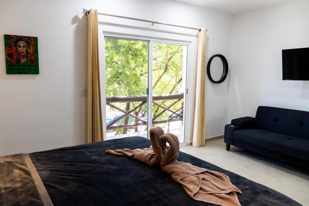 Hotel Casa Tortuga Tulum - Cenotes Park Inclusive Exterior photo A sliding door