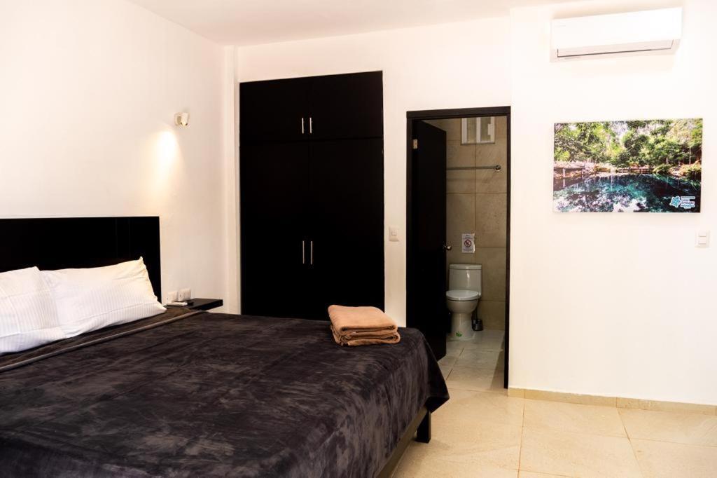 Hotel Casa Tortuga Tulum - Cenotes Park Inclusive Exterior photo A bedroom in the hotel