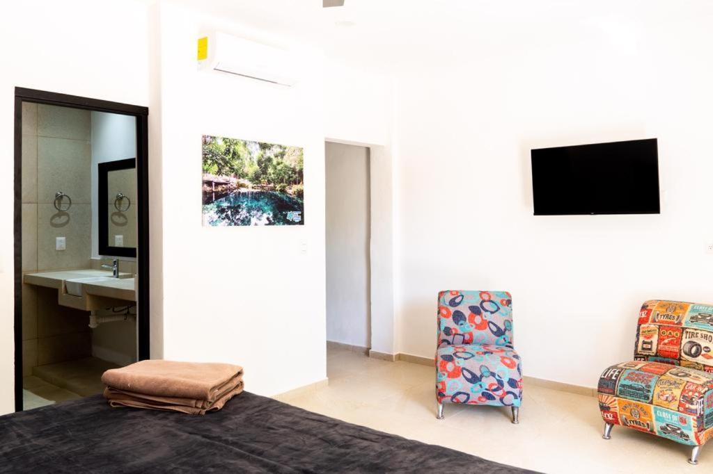 Hotel Casa Tortuga Tulum - Cenotes Park Inclusive Exterior photo A room at the hotel